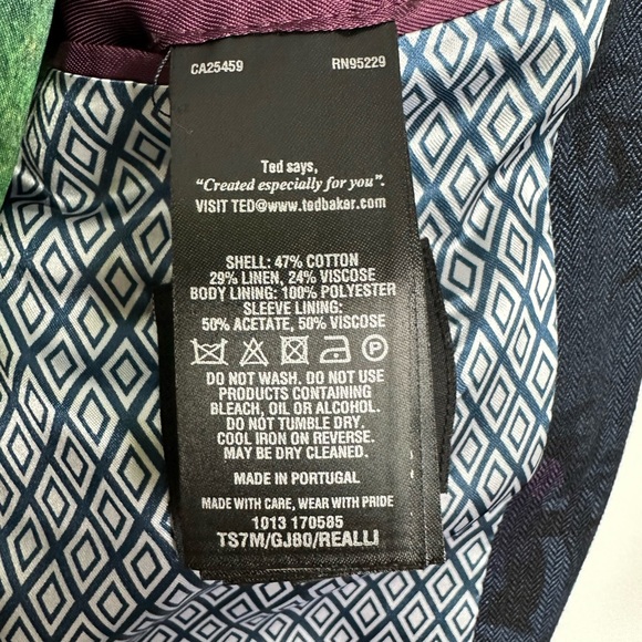 Ted Baker Floral Bomber Jacket - Picture 5 of 5